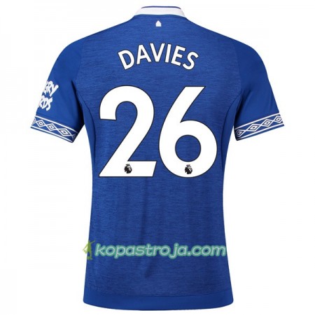 Billiga Fotbollströjor Everton Davies 26 Hemma tröja 2018/19 Kortärmad